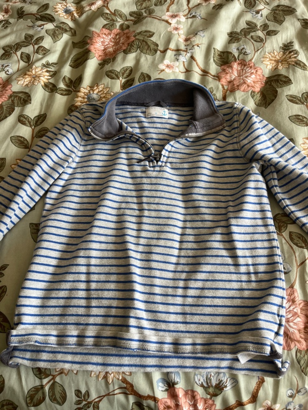 Boys crewcuts half-zip sweatshirt, sz 8